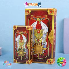 Bộ Bài Tarot Sakura Clow Tiêu Chuẩn - 57 Lá Mới, Hình Ảnh Đạt Chuẩn, Màu Sắc Tươi Sáng, Quà Tặng Fan Hâm Mộ Anime