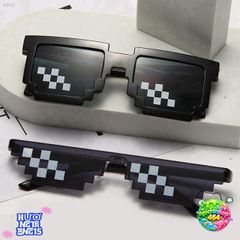 Kính Mát Pixel Thời Trang - Kính Râm Độc Đáo Chống Nắng Dành Cho Tiệc Hóa Trang, Halloween, Quà Tặng Tuyệt Vời