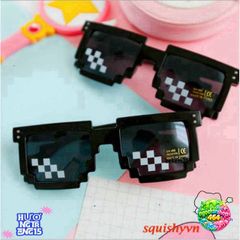 Kính Mát Thug Life Đen - Sunglasses Chất Lượng Cao Cho Game Thủ, Người Đam Mê Meme và Troll - Món Quà Độc Đáo