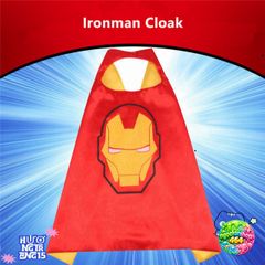Áo Iron Man Cosplay Cho Bé Gái - Mặt Nạ Phụ Kiện Halloween Phát Sáng, Đồ Chơi Năng Động Thời Trang Trẻ Em