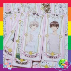 Bộ Bài Tarot Sakura Clear Card - Bộ Bài Bói 20 Lá và 9 Nhân Vật Anime - Quà Tặng Yêu Thích cho Fan Cardcaptor Sakura