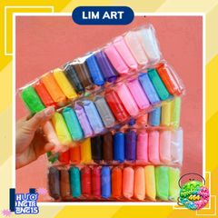 Bộ Đất Sét Tự Khô Nhiều Màu Chất Liệu An Toàn Kèm Dụng Cụ Tạo Hình Cho Trẻ Em - Sáng Tạo Nghệ Thuật Thoải Mái