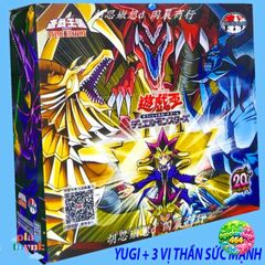 Bộ Thẻ Bài Yugi-Oh Tam Thần Ai Cập - 240 Lá Game Vua Trò Chơi, Phong Cách Hoài Niệm Tuổi Thơ 8x 9x, Chất Liệu Giấy Cao Cấp