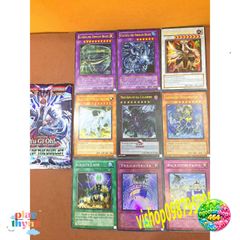 Bộ Thẻ Bài Yugi-Oh Tam Thần Ai Cập - 240 Lá Game Vua Trò Chơi, Phong Cách Hoài Niệm Tuổi Thơ 8x 9x, Chất Liệu Giấy Cao Cấp
