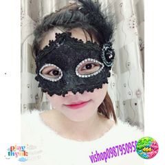 Mặt Nạ Hóa Trang Lông Vũ Y8 in 1 - Phong Cách Hiện Đại, Siêu Hot với Ảnh Thật, Thích Hợp Cho Tiệc Tùng và Sự Kiện