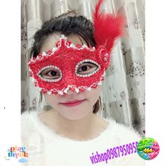 Mặt Nạ Hóa Trang Lông Vũ Y8 in 1 - Phong Cách Hiện Đại, Siêu Hot với Ảnh Thật, Thích Hợp Cho Tiệc Tùng và Sự Kiện