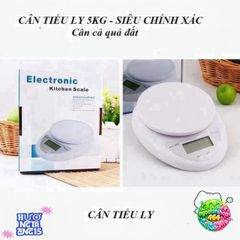 Cân Điện Tử Mini WH-B05 5kg - Chính Xác, Nhỏ Gọn, Tiện Lợi Cho Nấu Ăn Và Kiểm Soát Dinh Dưỡng