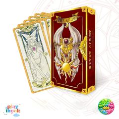Thẻ Bài Clow Sakura Cosplay Mới 2023 - Xanh Hồng Nâu, Bộ Thẻ Chất Liệu Cao, Quà Tặng Đặc Biệt Dành Cho Fan Anime