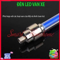 Đèn LED Gắn Van Xe Đạp/Máy Đa Sắc VAN9 - Phát Sáng Tự Động, Trang Trí Xe Cực Đẹp và An Toàn Ban Đêm