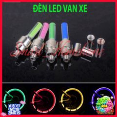 Đèn LED Gắn Van Xe Đạp/Máy Đa Sắc VAN9 - Phát Sáng Tự Động, Trang Trí Xe Cực Đẹp và An Toàn Ban Đêm