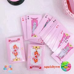 Bộ Bài Tây 54 Lá Sakura Đáng Yêu - Bài Clow Sakura Sưu Tầm Theo Chủ Đề Anime, Hàng Chất Lượng Cao, Dành Cho Người Yêu Thích
