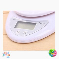 Cân Đèn Mini Điện Tử Yspring 5Kg - Cân Chính Xác 1G, Màn Hình LCD, Thiết Kế Gọn Nhẹ Thích Hợp Trong Bếp