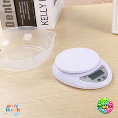 Cân Đèn Mini Điện Tử Yspring 5Kg - Cân Chính Xác 1G, Màn Hình LCD, Thiết Kế Gọn Nhẹ Thích Hợp Trong Bếp