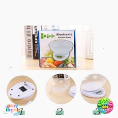 Cân Đèn Mini Điện Tử Yspring 5Kg - Cân Chính Xác 1G, Màn Hình LCD, Thiết Kế Gọn Nhẹ Thích Hợp Trong Bếp