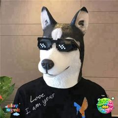 Mặt Nạ Halloween Cá Xanh & Ngựa - Đạo Cụ Cosplay Silicone Độc Đáo Cho Trẻ Em Và Người Lớn, Hóa Trang Vui Nhộn