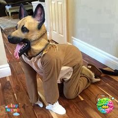 Mặt Nạ Halloween Cá Xanh & Ngựa - Đạo Cụ Cosplay Silicone Độc Đáo Cho Trẻ Em Và Người Lớn, Hóa Trang Vui Nhộn