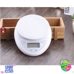 Cân điện tử mini B05 5kg - Chính xác 1g, Dụng cụ nhà bếp & y tế - Tiện lợi, sử dụng pin tiểu, Có kèm 2 quả pin