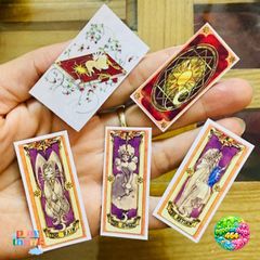 Lá Bài Clow Màu Nâu 54 Màu - Văn Phòng Phẩm Giáo Dục Kpop Anime - Quà Tặng Thú Vị Cho Teen