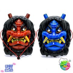 Mặt Nạ Halloween Tengu Bát Nhã - Mặt Nạ Cosplay Nhật Bản Hóa Trang Kinh Dị Cho Người Lớn Và Trẻ Em