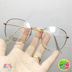 Gọng kính tròn unisex siêu nhẹ chống UV, phụ kiện thời trang bền đẹp - Kính mắt chất lượng cao giá tốt