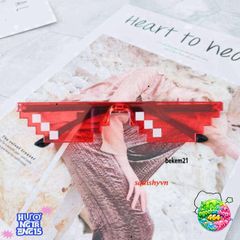 Kính Mát Thug Life 6 Chấm - Phiên Bản Mới Phong Cách Thời Trang, Chống UV400, Hợp Thời Cho Nam Giới