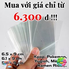 Bọc Bài Card 50 Chiếc, Phù Hợp Với Thẻ Pokémon, Kamen Rider, Kpop, Yugioh, Mèo Nổ - Bảo Vệ Tối Ưu Cho Bộ Bài Của Bạn