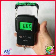 Cân Móc Hành Lý KHALIK A22 75kg - Đo Nhiệt Độ, Thước Dây 1m, Thiết Kế Thông Minh, Chất Liệu Nhựa Cao Cấp