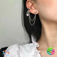 Khuyên Tai Vintage Hình Thánh Giá VED94 - Trang Sức Độc Đáo Phong Cách Punk Cho Tiệc, Đám Cưới, Sinh Nhật