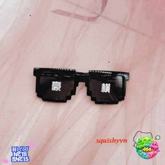 Kính Mắt Thuglife MINECRAFT 6 Chấm - Kính Đa Sắc Thời Trang Dành Cho Fan Game 8bit - Phong Cách Cực Chất