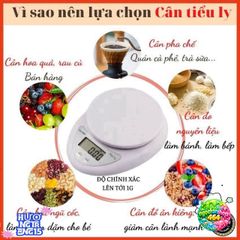 Cân Điện Tử Mini Định Lượng 1-5kg Cao Cấp - Dụng Cụ Làm Bánh Tiện Lợi, Nhẹ, Chính Xác Cho Người Đam Mê Nấu Nướng