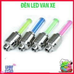 Đèn LED Nắp Van Lốp Xe Đạp - Đèn Trang Trí Bánh Xe An Toàn Ban Đêm, Thiết Kế Dễ Lắp Đặt, Nhiều Màu Sắc Sáng Rực