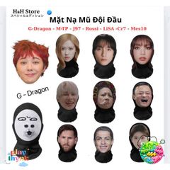 Mũ Lưới Co Giãn CR7 - Mặt Nạ Cosplay Ronaldo Messi Kín Đầu Thời Trang - Phụ Kiện Độc Đáo Dành Cho Fan Thể Thao
