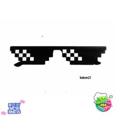 Kính Thug Life Mosaic Hip Hop - Kính Mắt UV400 Độc Đáo Dành Cho Nam Nữ Phong Cách Streetwear