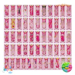 Bộ Thẻ Bài Clow Cardcaptor Sakura - Hộp Thẻ Tương Tác Anime Phép Thuật với Hình Ảnh Sống Động và Quà Tặng Ngẫu Nhiên