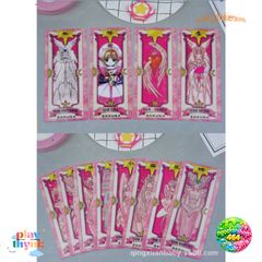 Bộ Thẻ Bài Clow Cardcaptor Sakura - Hộp Thẻ Tương Tác Anime Phép Thuật với Hình Ảnh Sống Động và Quà Tặng Ngẫu Nhiên