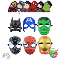Mặt Nạ Spider-Man Cosplay Cho Bé - Mô Phỏng Siêu Anh Hùng An Toàn, Dễ Điều Chỉnh, Thích Hợp Cho Tiệc Halloween và Hóa Trang Avenger