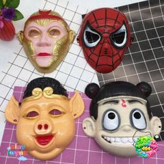 Mặt Nạ Spider-Man Cosplay Cho Bé - Mô Phỏng Siêu Anh Hùng An Toàn, Dễ Điều Chỉnh, Thích Hợp Cho Tiệc Halloween và Hóa Trang Avenger