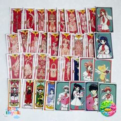 Bộ 54 Sticker Sakura Clow - Hình Dán Trang Trí Chất Lượng Cao, An Toàn, Hoàn Hảo Cho Fan Manga Anime