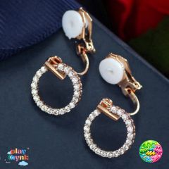Bông Tai Vòng J6 - Bông Tai Hình Học Nữ Tính - Bạc 925, Vàng 18K Chống Dị Ứng, Hộp Đựng Sang Trọng