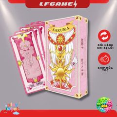 Bộ Bài Thủ Lĩnh Thẻ Bài Sakura Clow Classic 56 Lá - Vintage Manga Tarot Size 7.2x16cm - Quà Tặng Cho Fan Anime
