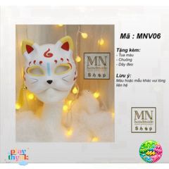 Mặt Nạ Cáo Cosplay Độc Đáo - Hình Cáo Dễ Thương Cho Halloween - Phụ Kiện Hóa Trang Thú Vị