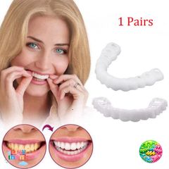 Răng Giả Silicone Trắng Sáng Đẹp - Bộ Bọc Răng Đa Dụng Cho Nụ Cười Xinh Xắn, Phù Hợp Người Lớn