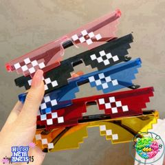 Kính Thug Life 8Bit Đa Sắc - Phụ Kiện Thời Trang Chụp Ảnh, Hot Trend Dành Cho Tiktok, Nam Nữ Đại Dương 2023