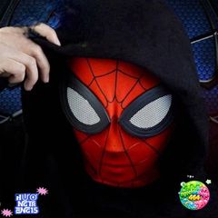 Mặt Nạ Spiderman Cosplay - Phụ Kiện Halloween Người Nhện Chất Liệu Vải Có Giãn - Quà Tặng Cho Fan Hâm Mộ
