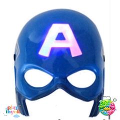 Mặt Nạ Siêu Nhân Phát Sáng Avengers - Khẩu Trang LED Đa Màu Thích Hợp Cho Trẻ Em Và Người Lớn - Quà Tặng Độc Đáo