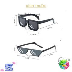 Kính Mát TINA K304 Thug Life - Kính Chống Tia UV Thời Trang Tiệc Tùng Độc Đáo Cho Nam Nữ, Hóa Trang Chụp Ảnh