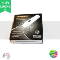 Tông Đơ Cắt Tóc Rewell RFCD-900 - Chất Lượng Cao, Chạy Êm, Lưỡi Titan, Thép không Gỉ, Bộ 6 Đồ Chăm Sóc Tóc Nhất Định Phải Có