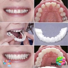 Răng Giả Tự Nhiên Silicon 2 Hàm - Răng Giả Dễ Dàng Sử Dụng, Chất Liệu An Toàn, Thiết Kế Nhu Cầu Của Mọi Người