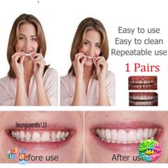 Hàm Răng Giả Silicone Trắng Sáng - Dành Cho Nụ Cười Xinh Nhắn, Thoải Mái Và Đẹp Hoàn Hảo, Phù Hợp Mọi Lứa Tuổi