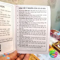 Tờ Hướng Dẫn Trải Bài Clow Sakura Đơn Giản - In Chất Lượng A4, Giúp Người Mới Bắt Đầu Với Bài Tarot